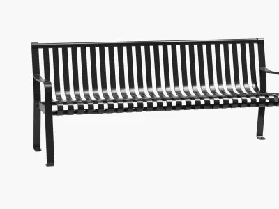 Park Bench v6 3D model