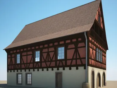 Medieval House II 3D model