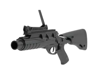 Beretta GLX 160 Grenade Launcher 3D model