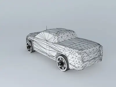 Car NEG E1 template Free 3D model