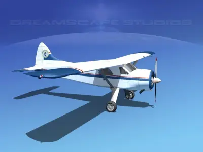 Dehaviland DH-2 Beaver SL07 3D model