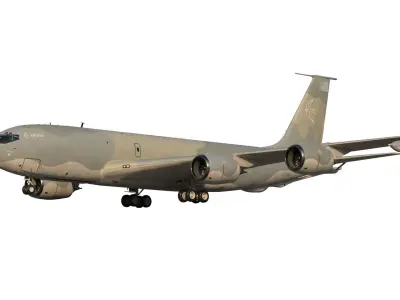 KC-135 R Stratotanker 3D model