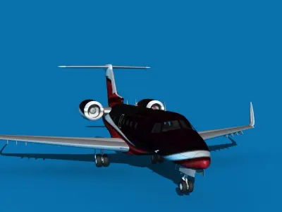 Embraer Praetor 500 V15 3D model