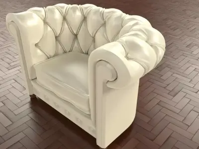 Armchair Frau Free 3D model