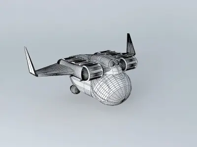 ARGO AIRCRAFTS A 25 Cyclocopter Free 3D model