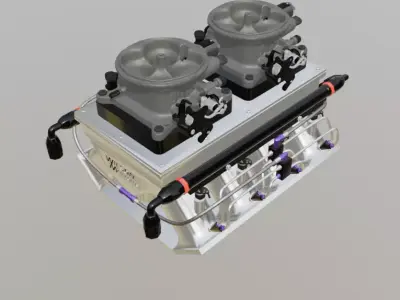 Wilson Intake Manifold 3D model