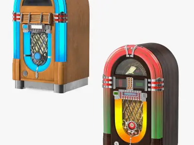 Jukeboxes Collection 3D model