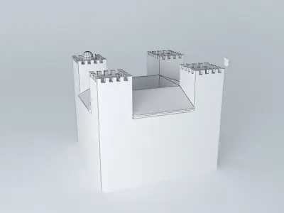 Old castle Free 3D model