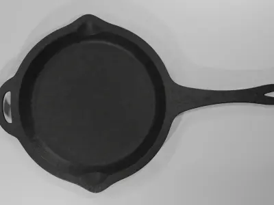 Frying Pan 3D model purchase