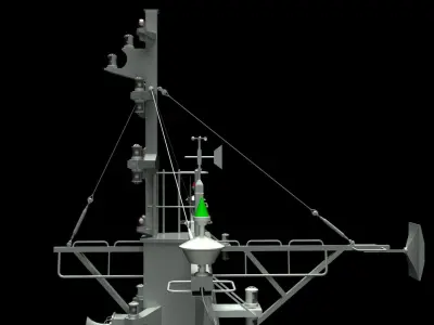 Mast HSM 3D model