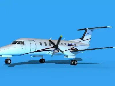 Embraer EMB120 Corporate 4 3D model