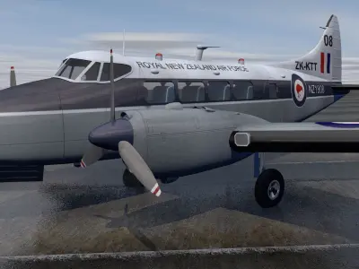 De Havilland DH-104 Dove 3D model