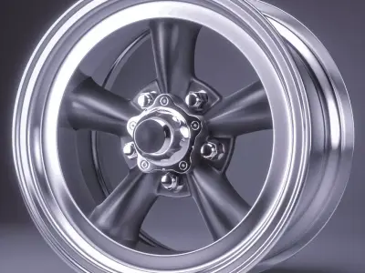 American Racing Torq Thrust D 3D model