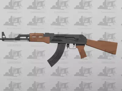 AK-47 3D model