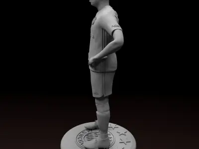 Ribery Bayern Munich Football Player STL files 3D print model 3D print model purchase