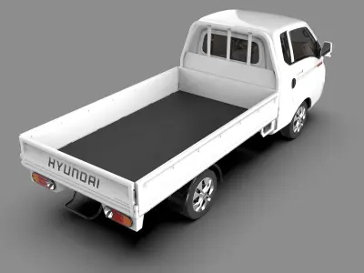 Hyundai Porter II Cargo Truck 3D model