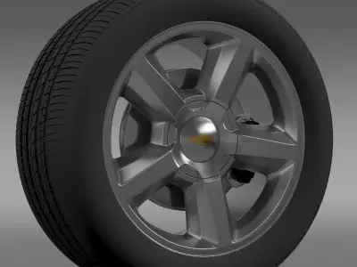 Chevrolet Tahoe 2008 wheel 3D model