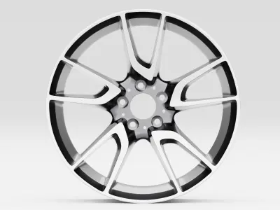 Mercedes E53 85544MB Rim 3D model