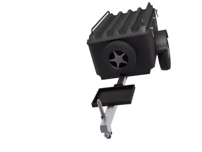 cargo Trailer 3D model