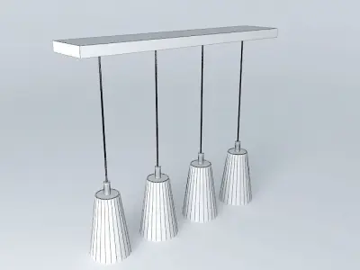 lustre ceiling lamp Free 3D model