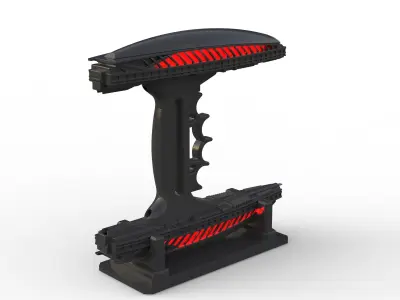 Romulan Disruptor - Star Trek - Commercial - Printable - STL 3D print model