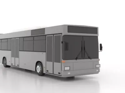 MAN A60 SL202 MANAS Low Low-poly 3D model