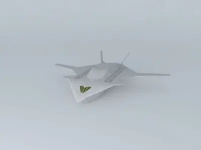 ARGO AIRCRAFTS VAD110 Intruder in flight 3D model