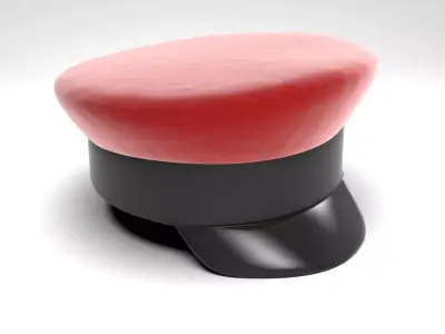 funny military hat Free 3D model