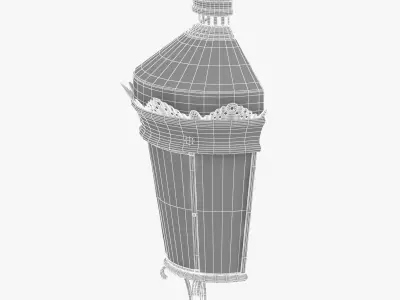 Classic Facade lantern 3D model