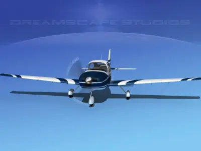 Cirrus SR22 V12 3D model