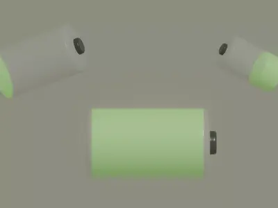 Battery Charge Indicator 3D model