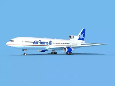Lockheed L-1011 TriStar Air Transat 2 3D model
