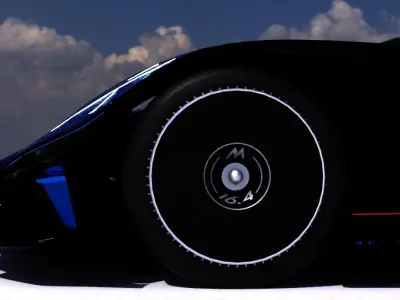 Bugatti Bolide Free 3D model