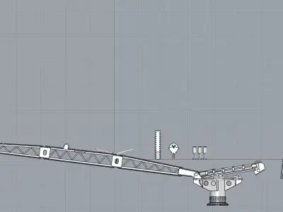 crane Yamato 3D print model