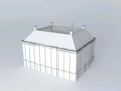 Town House Groningen Free 3D model