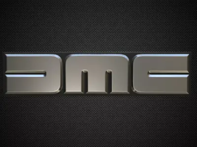dmc logo 3D model