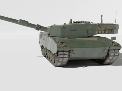 Leopard 2 3D model