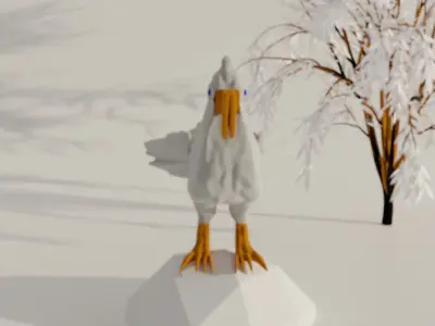 Fantasy Dodo bird Free 3D model