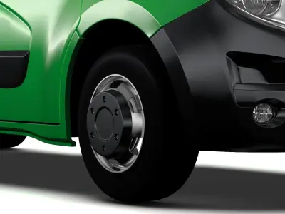 Vauxhall Movano L4H3 Van 2016 3D model