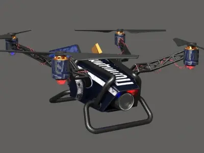 drone collection 3D model