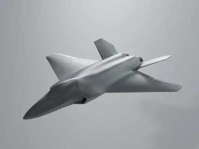 FCAS - Future Combat Air System 3D model