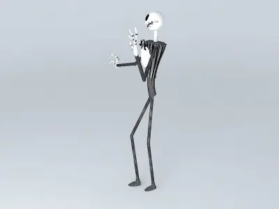 The Nightmare Before Christmas - Jack Skellington Free 3D model