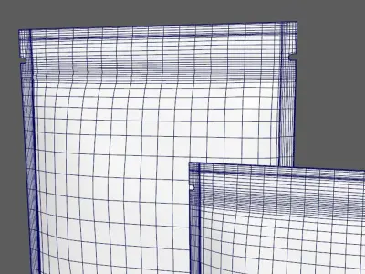 3 Side Seal Pouch - Packaging 3D model