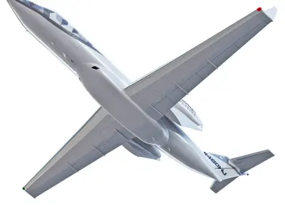 Hondajet Echelon airplane 3D model