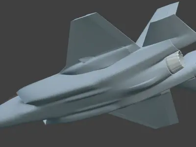 f-35a 3D print model