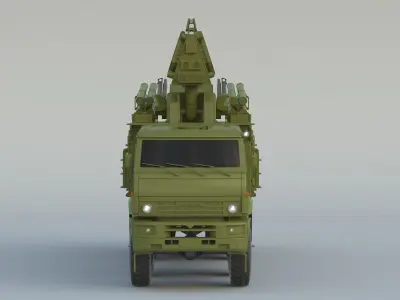 SAM Pantsir S1 SA-22 3D model