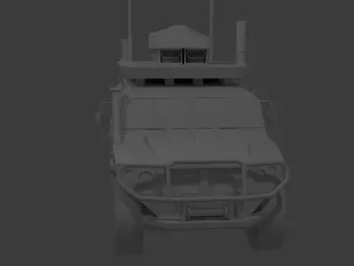 85Ia6 EWS Low-poly 3D model