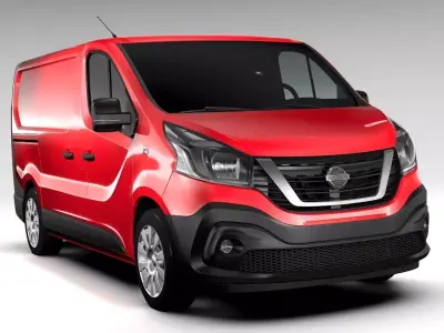 Nissan NV300 Van 2020 3D model