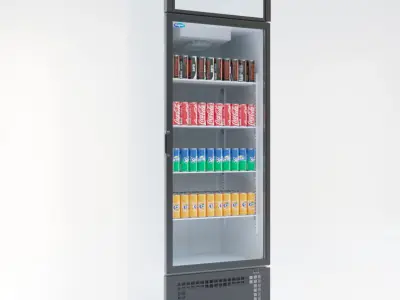 fridge capri 07 3D model