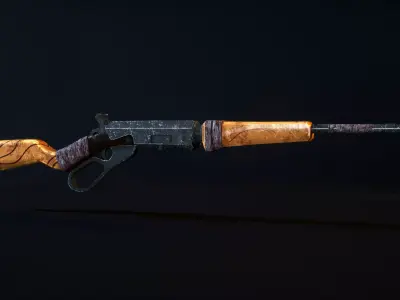 Erron Black Rifle MK11 3D model